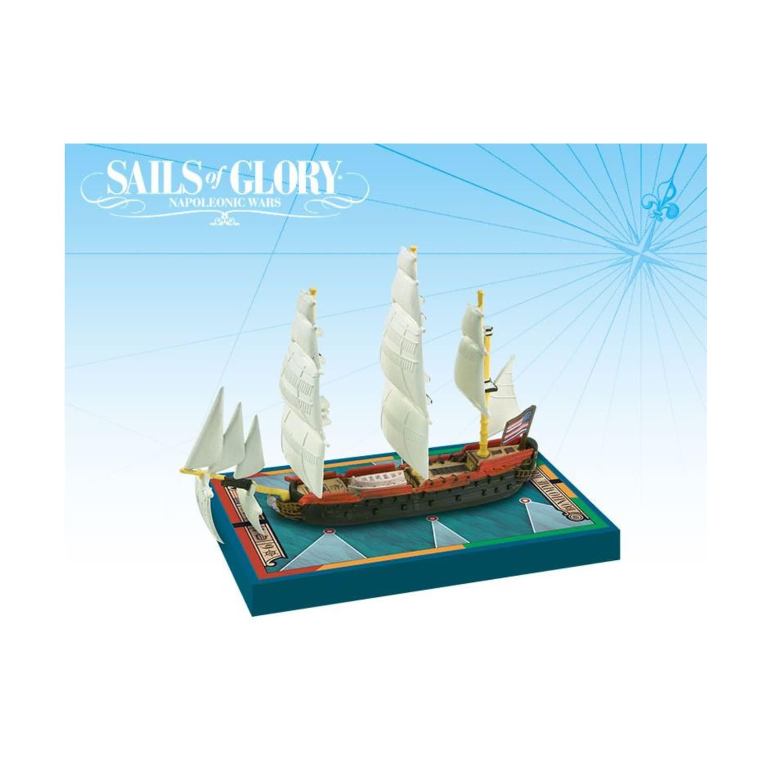 Ares Games Sails of Glory: Bonhomme Richard 1779/Bonhomme Richard - Lost City Toys