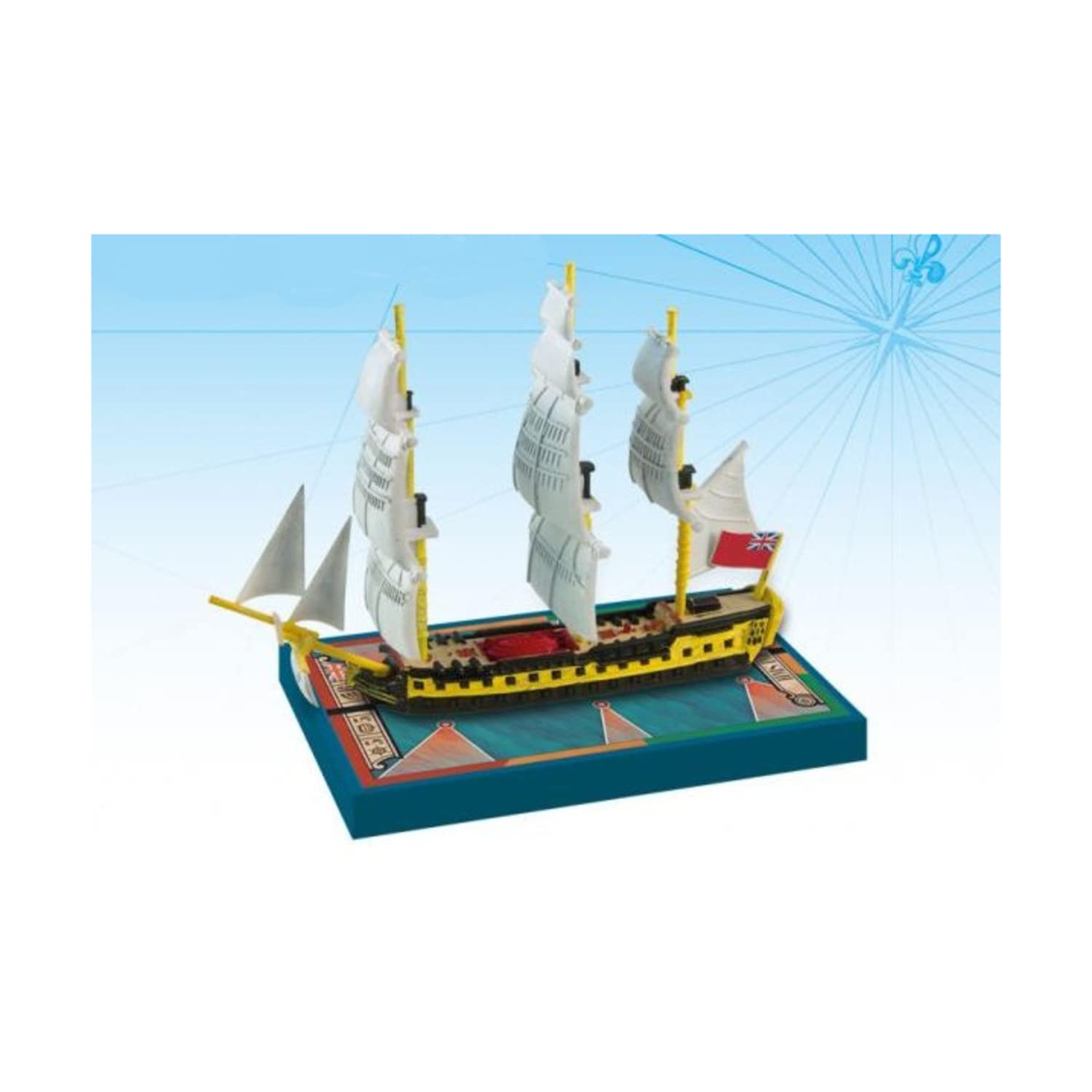 Ares Games Sails of Glory: HMS Impetueux 1796 British S.O.L. Ship Pack - Lost City Toys
