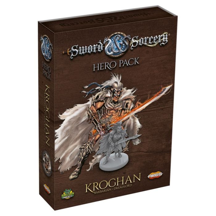 Ares Games Sword & Sorcery: Kroghan Hero Pack - Lost City Toys
