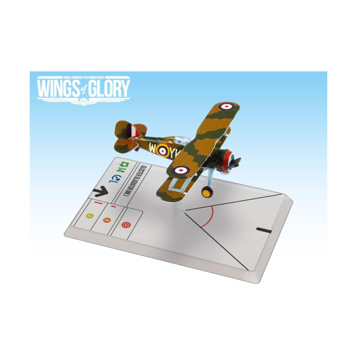 Ares Games Wings of Glory: Gloster Gladiator Mk.I (Pattle) - Lost City Toys