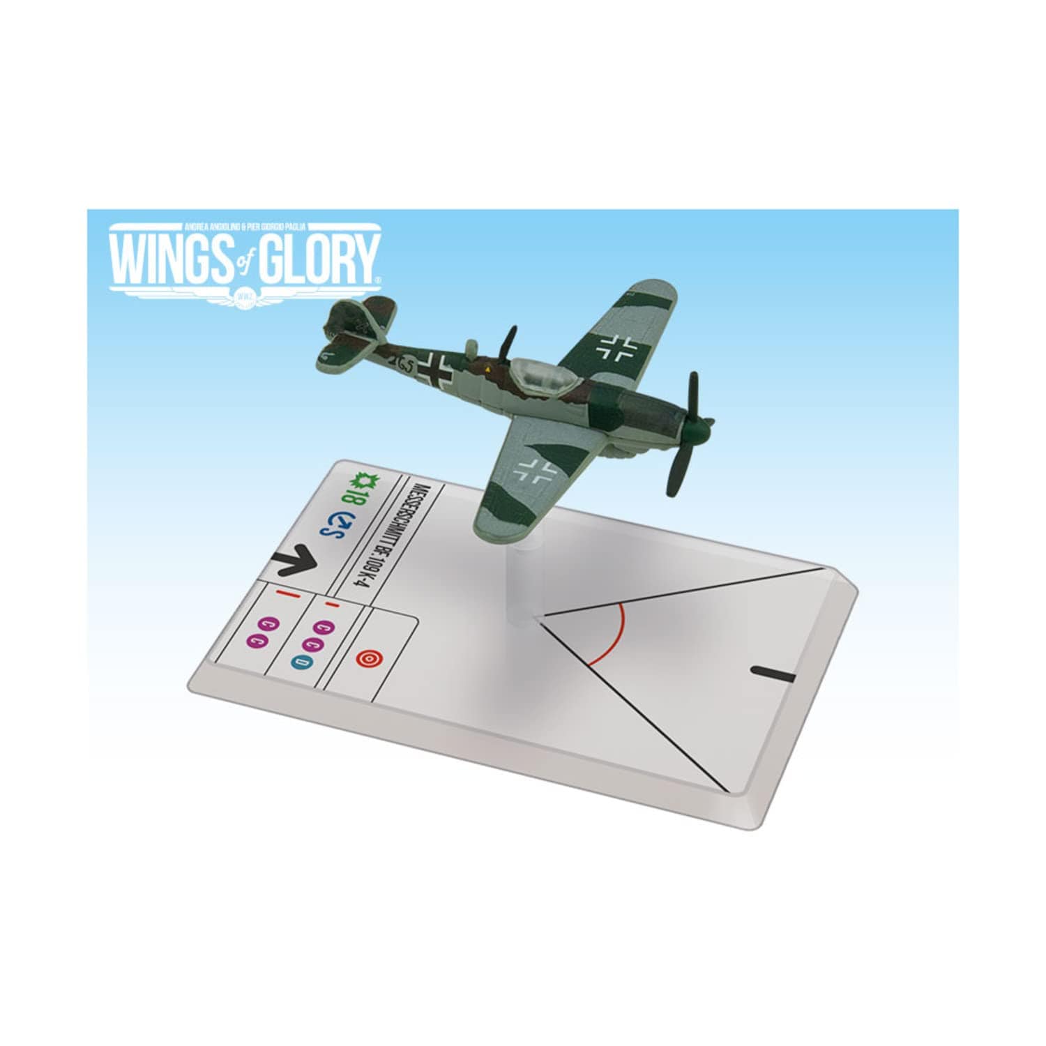 Ares Games Wings of Glory: Messerschmitt Bf.109 K - 4 (1./JG77)) - Lost City Toys