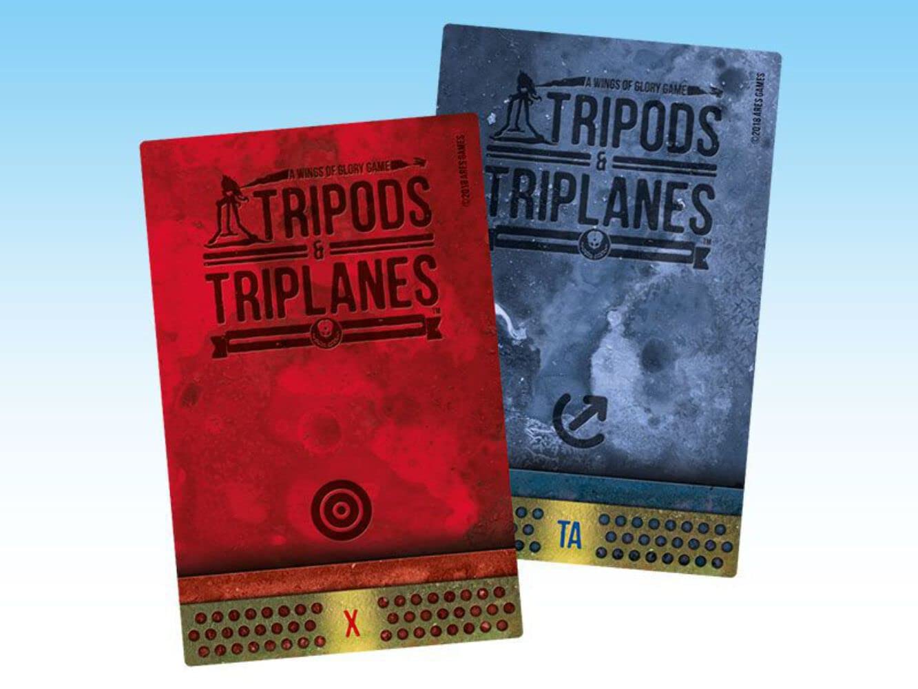 Ares Games Wings of Glory: Tripods & Triplanes Additional Damage Decks - Lost City Toys