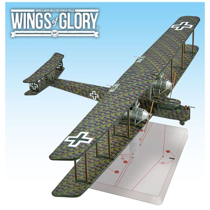 Ares Games Wings of Glory: World War 1: Zeppelin Staaken R.VI (Schilling) - Lost City Toys