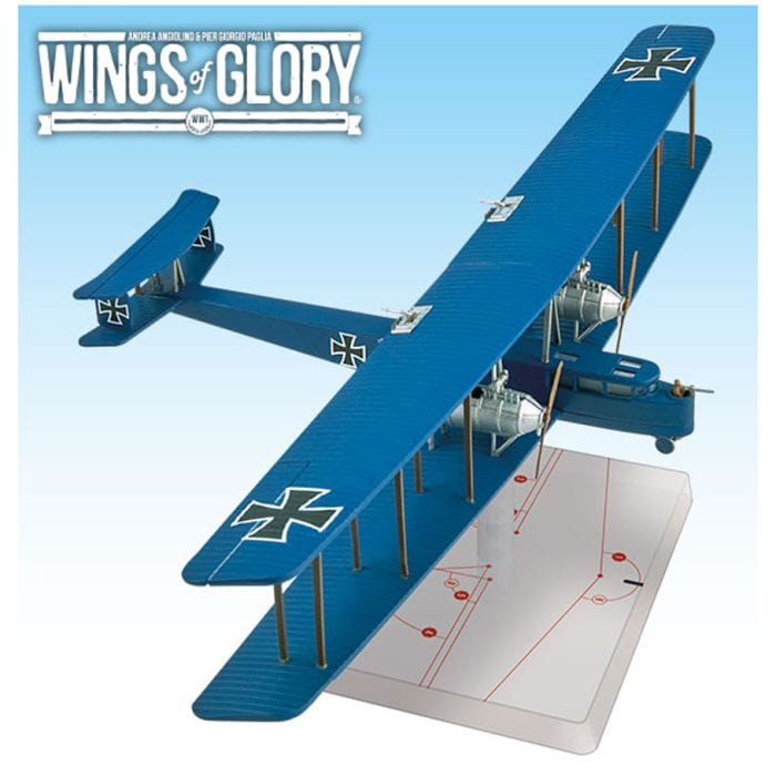 Ares Games Wings of Glory: World War 1: Zeppelin Staaken R.VI (Schoeller) - Lost City Toys
