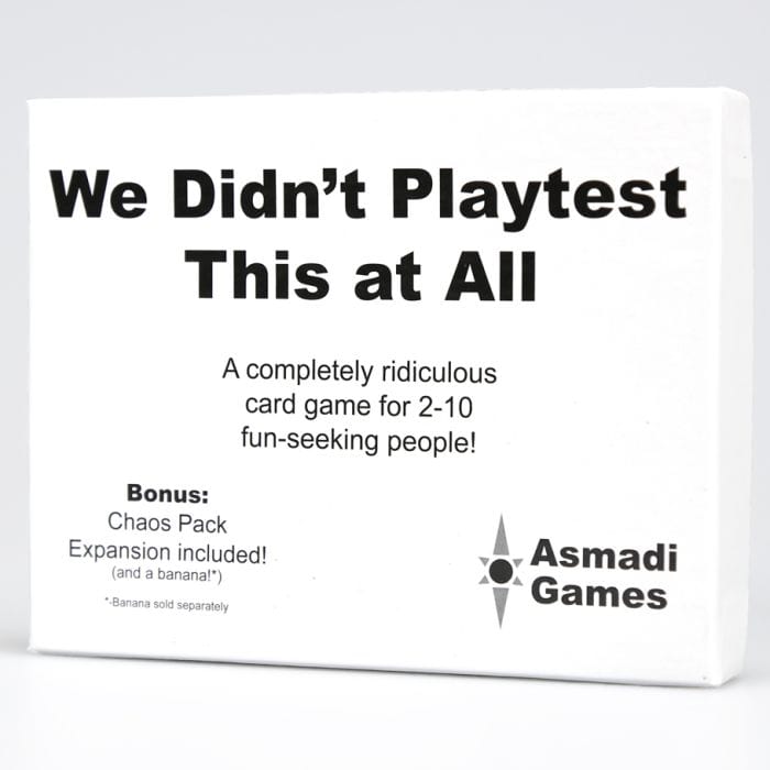 Asmadi Games Non Collectible Card Games Asmadi Games We Didn't Playtest This at All
