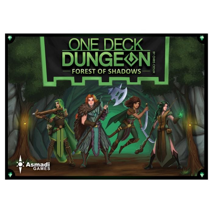 Asmadi Games One Deck Dungeon: Forest of Shadows - Lost City Toys