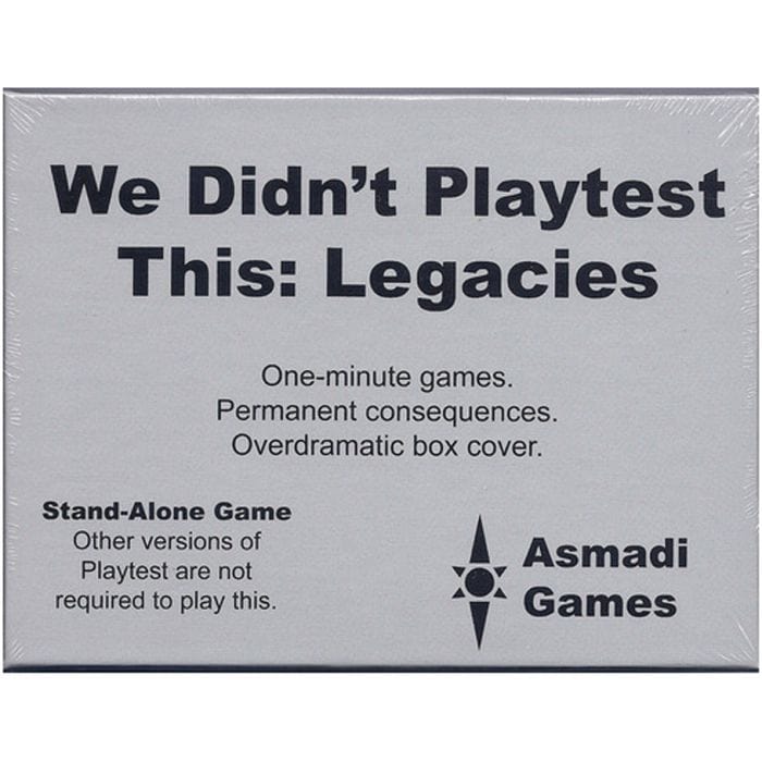 Asmadi Games We Didnt Playtest This: Legacies - Lost City Toys