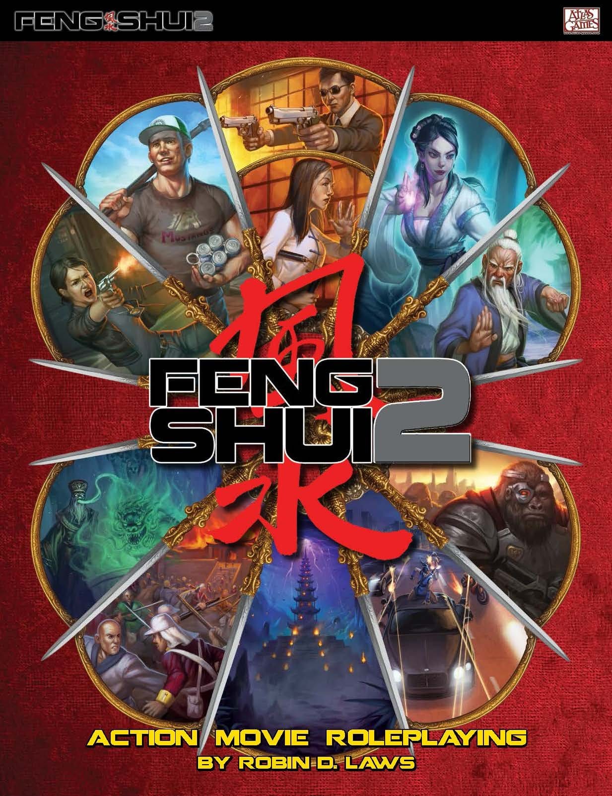 Atlas Games Feng Shui 2 RPG Hardcover - Lost City Toys