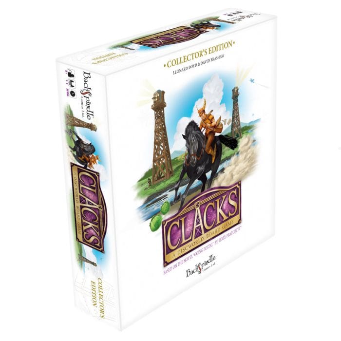 BackSpindle Games Clacks: A Discworld Board Game Collectors Edition - Lost City Toys