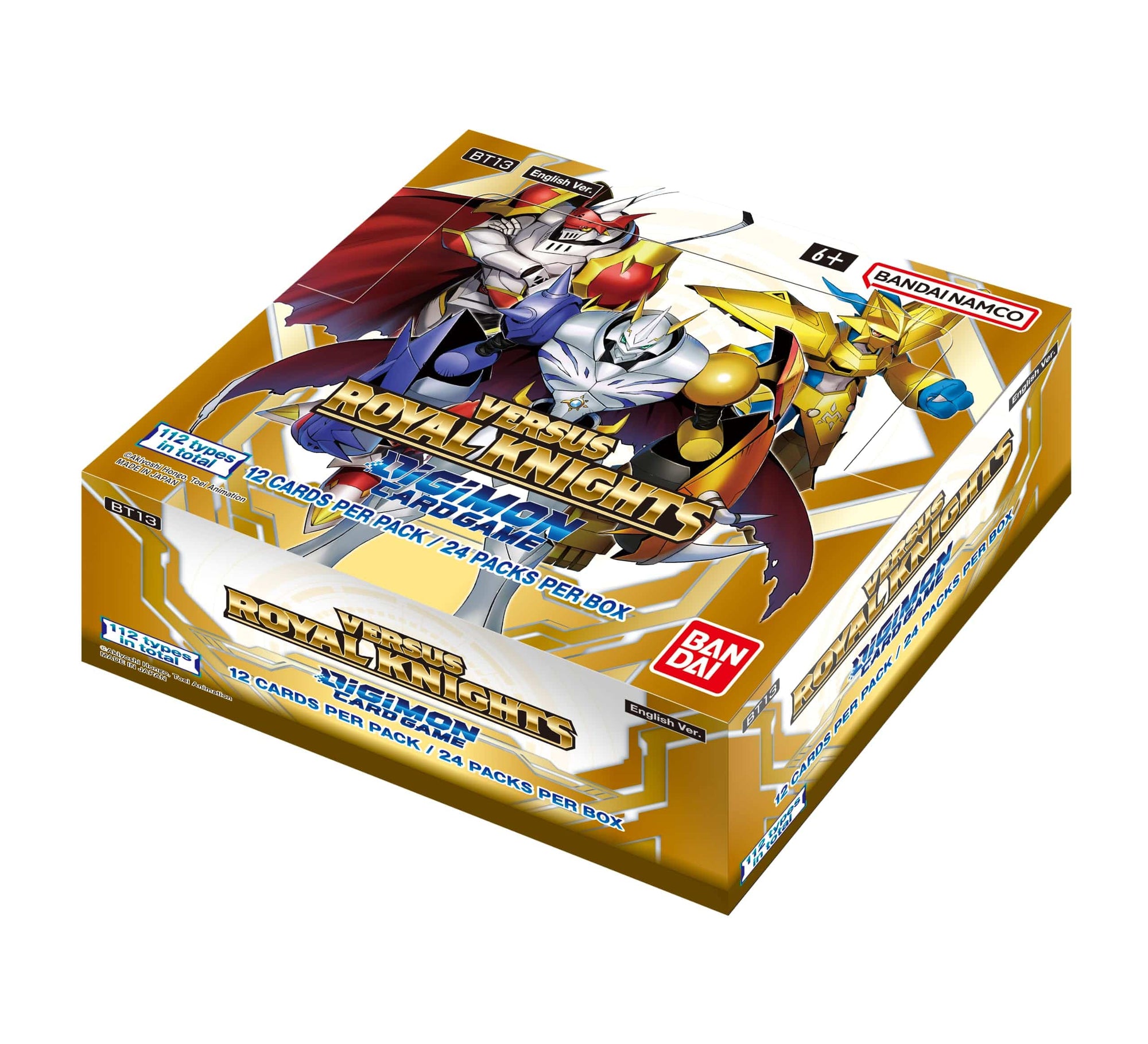 Bandai Co., Ltd Collectible Card Games Bandai Co Digimon TCG: Versus Royal Knights Booster Display (24) (BT13)