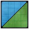 """Battlemat: Reversible Squares Blue/Green (23 1/2"""" x 26"""" Playing Surface)""" - Lost City Toys