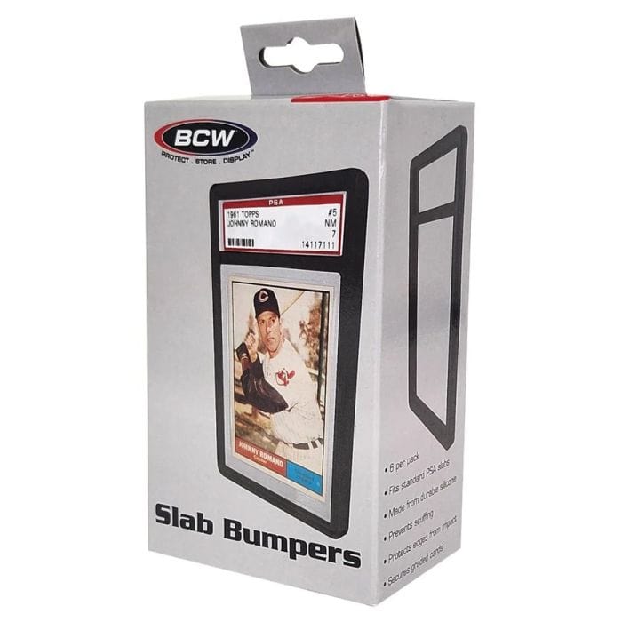 BCW Diversified Card Accessories BCW Diversified Card Slab Bumpers (6) Black