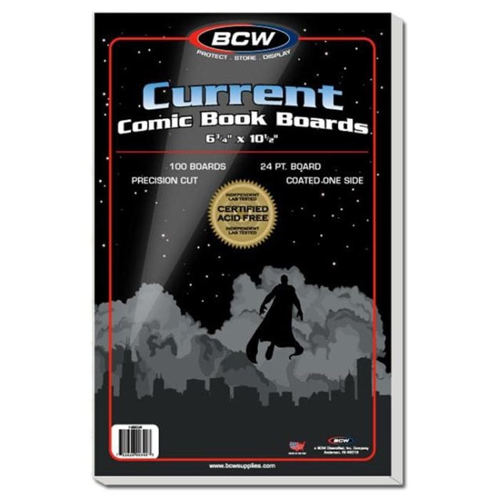 BCW Diversified Card Accessories BCW Diversified Comic: Current Backer Boards (100)