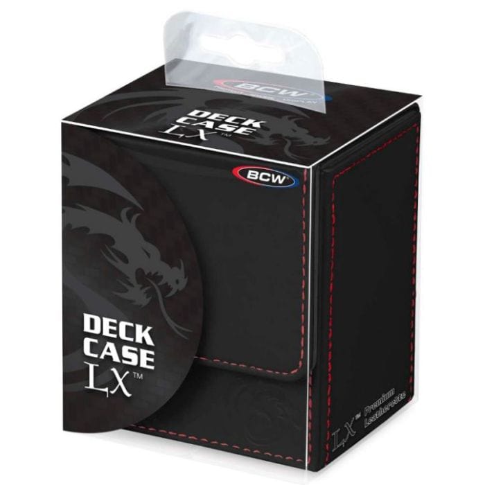 BCW Diversified Card Accessories BCW Diversified Deck Box: Deck Case: LX Black