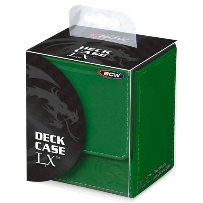 BCW Diversified Card Accessories BCW Diversified Deck Box: Deck Case: LX Green