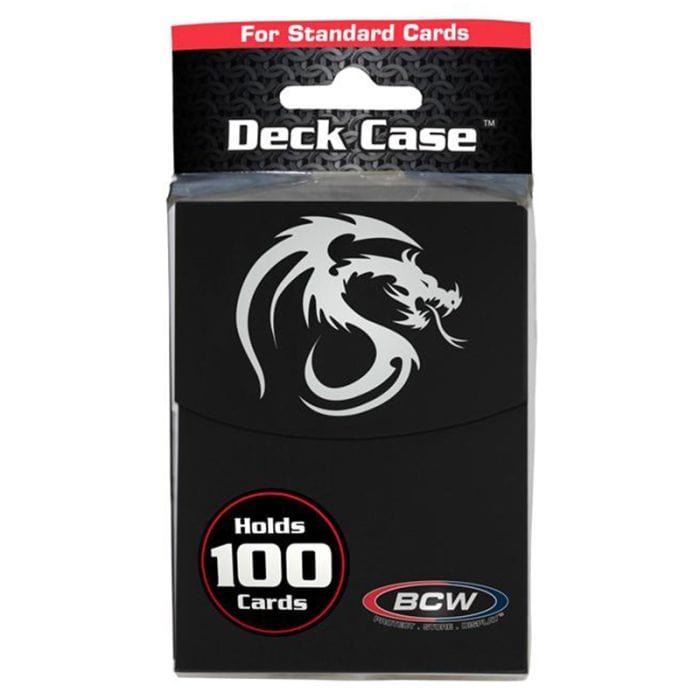 BCW Diversified Card Accessories BCW Diversified Deck Box: Large Deck Case: Black