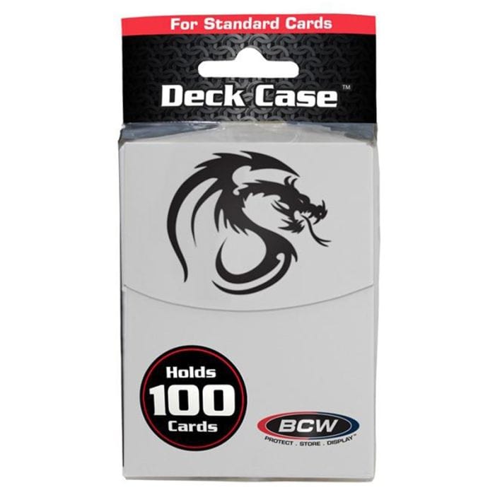 BCW Diversified Card Accessories BCW Diversified Deck Box: Large Deck Case: White