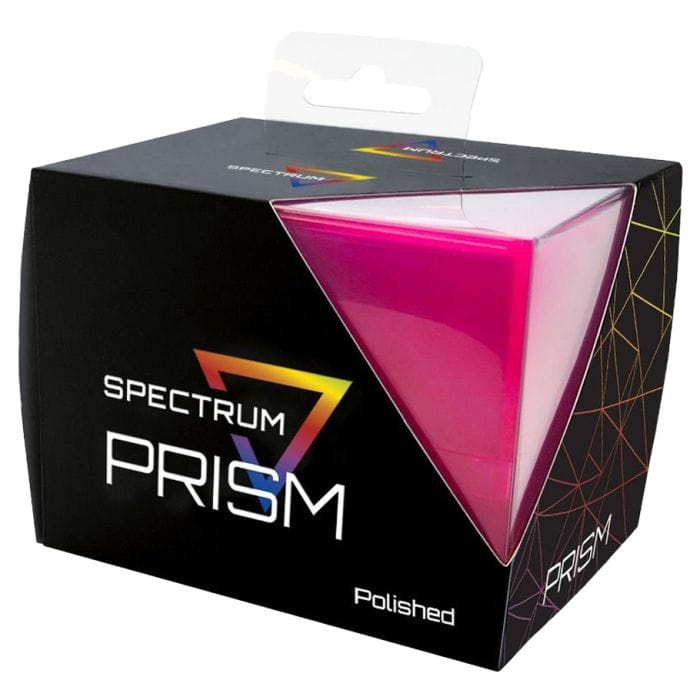 BCW Diversified Card Accessories BCW Diversified Deck Box: Spectrum: Prism: Fuchsia Pink