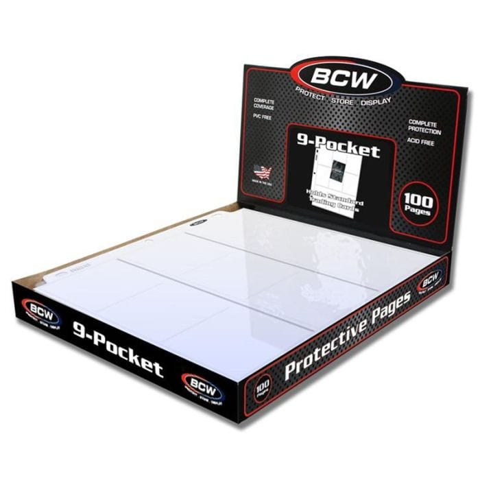 BCW Diversified Card Accessories BCW Diversified Pages: PRO: 9-Pocket (100)