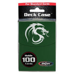 BCW Diversified Deck Box: Large Deck Case: Green - Lost City Toys