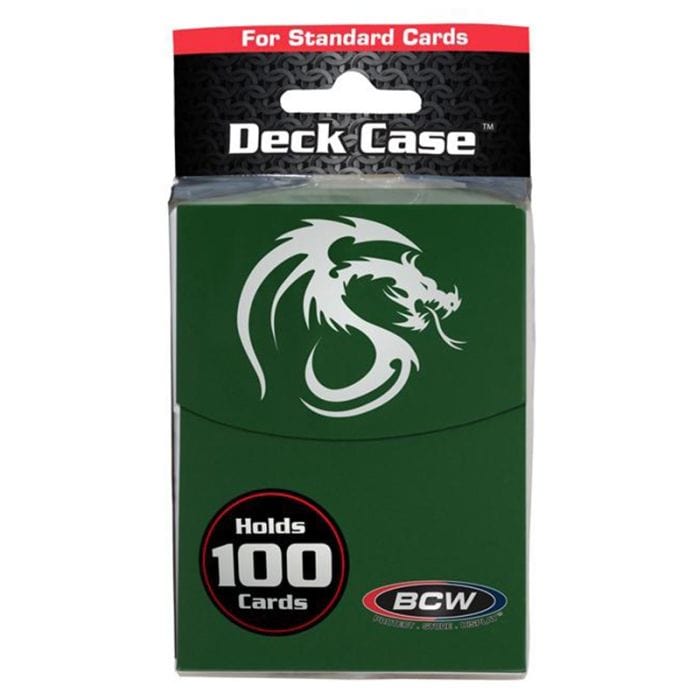 BCW Diversified Deck Box: Large Deck Case: Green - Lost City Toys