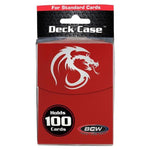 BCW Diversified Deck Box: Large Deck Case: Red - Lost City Toys