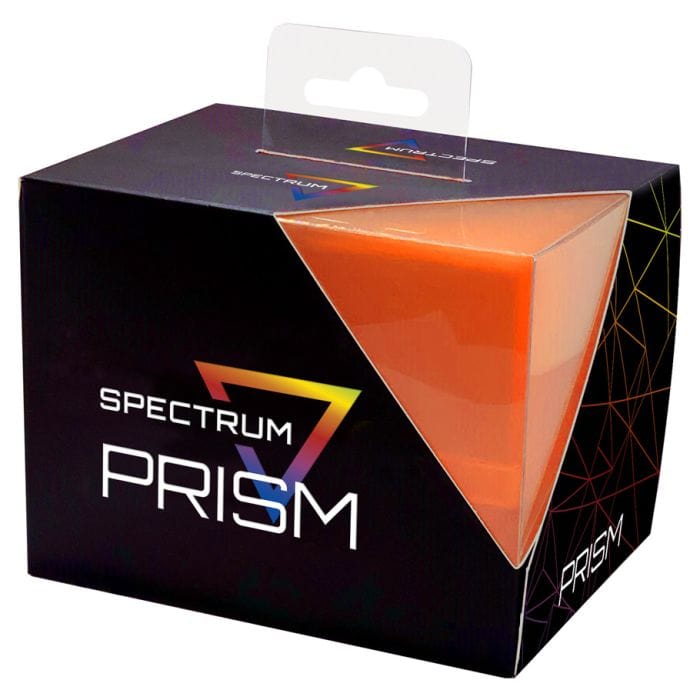 BCW Diversified Deck Box: Spectrum: Prism: Sunset Orange - Lost City Toys