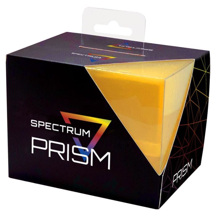 BCW Diversified Deck Box: Spectrum: Prism: Xanthic Yellow - Lost City Toys