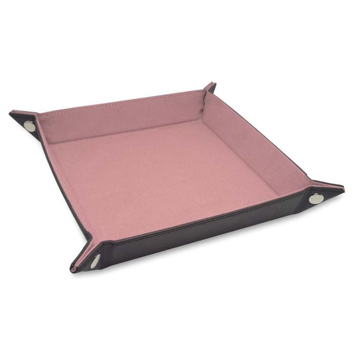 BCW Diversified Dice Tray: LX: Square: Pink - Lost City Toys