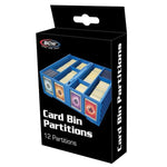 BCW Diversified Graded Card Bin Partitions Blue (12) - Lost City Toys