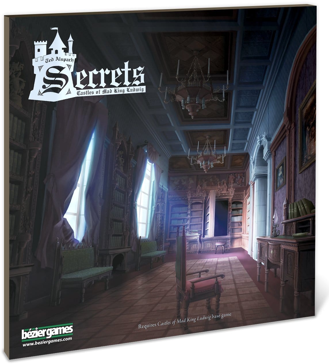 Bezier Games Board Games Bezier Games Castles of Mad King Ludwig: Secrets Expansion