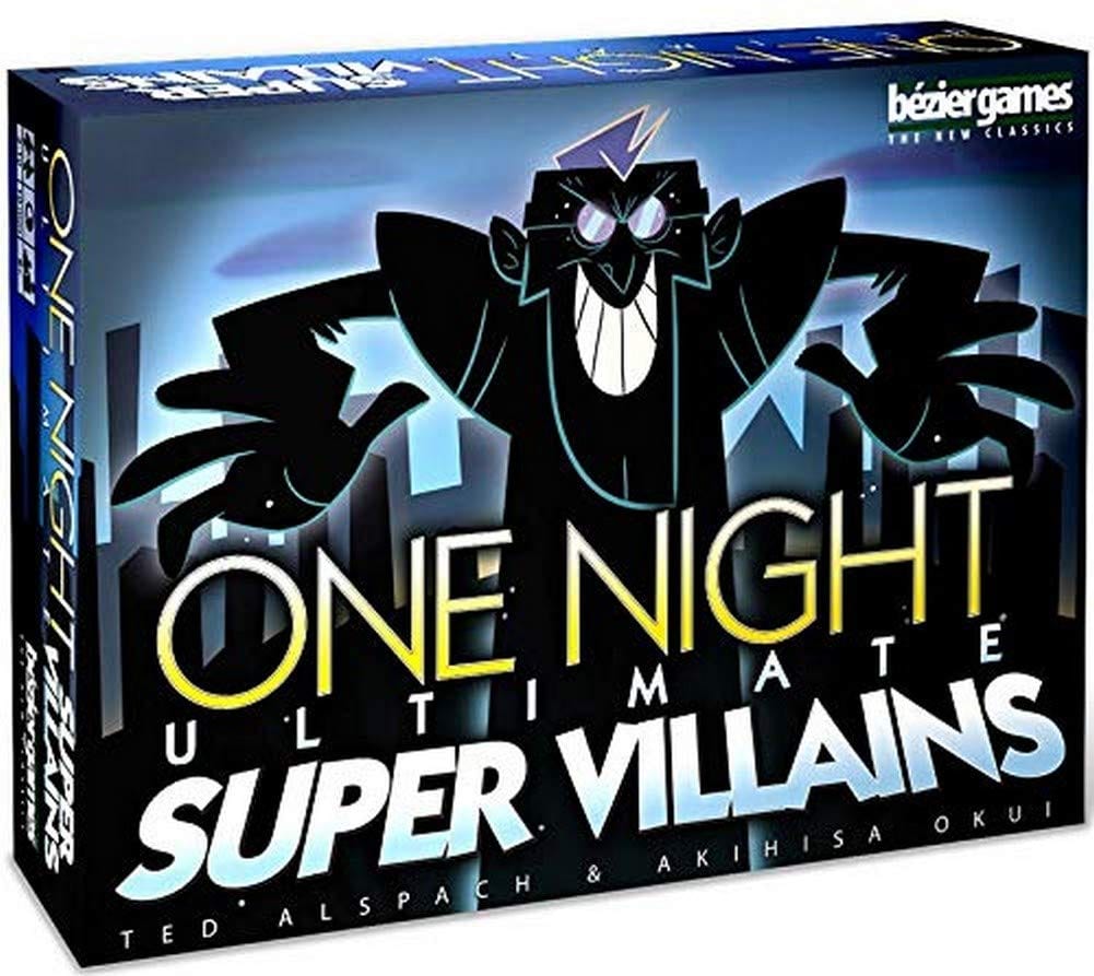 Bezier Games One Night: Ultimate Super Villains (stand alone or expansion) - Lost City Toys