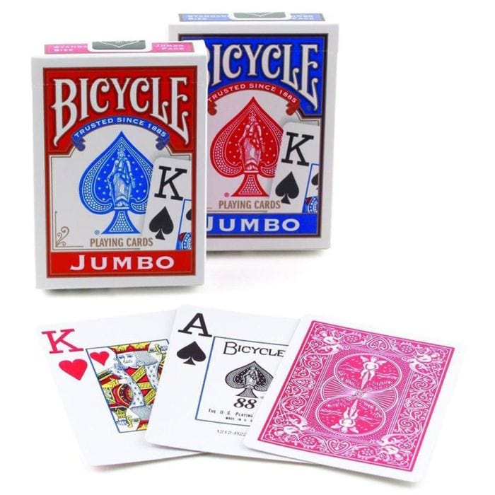 Bicycle Playing Cards: Jumbo Index - Lost City Toys