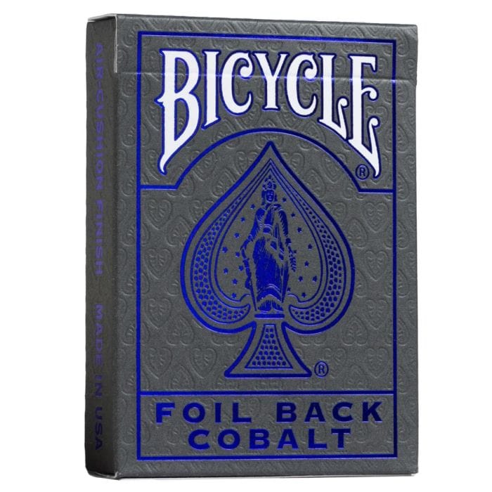 Bicycle Playing Cards: Metalluxe Blue - Lost City Toys