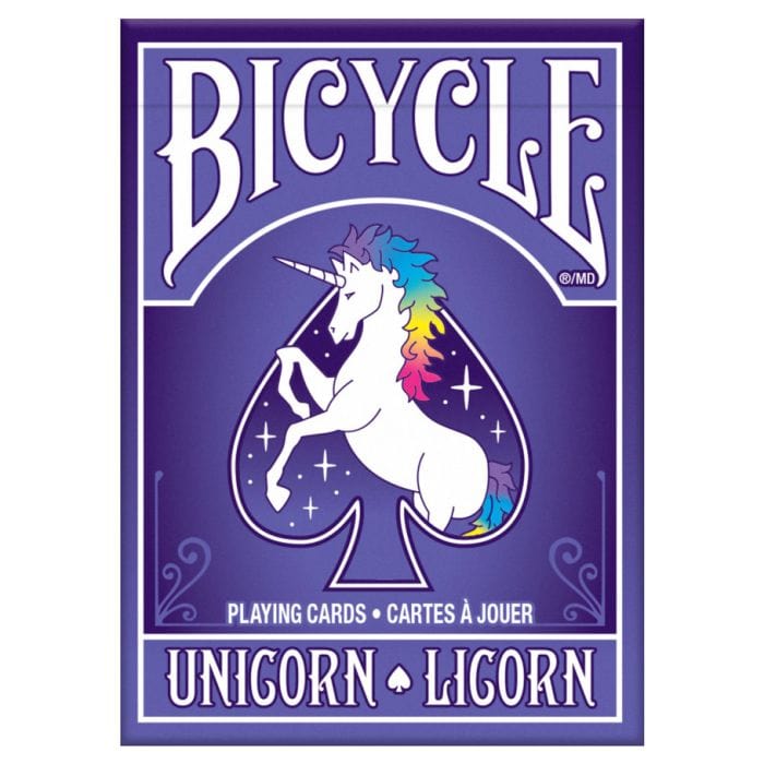 Bicycle Playing Cards: Unicorn - Lost City Toys