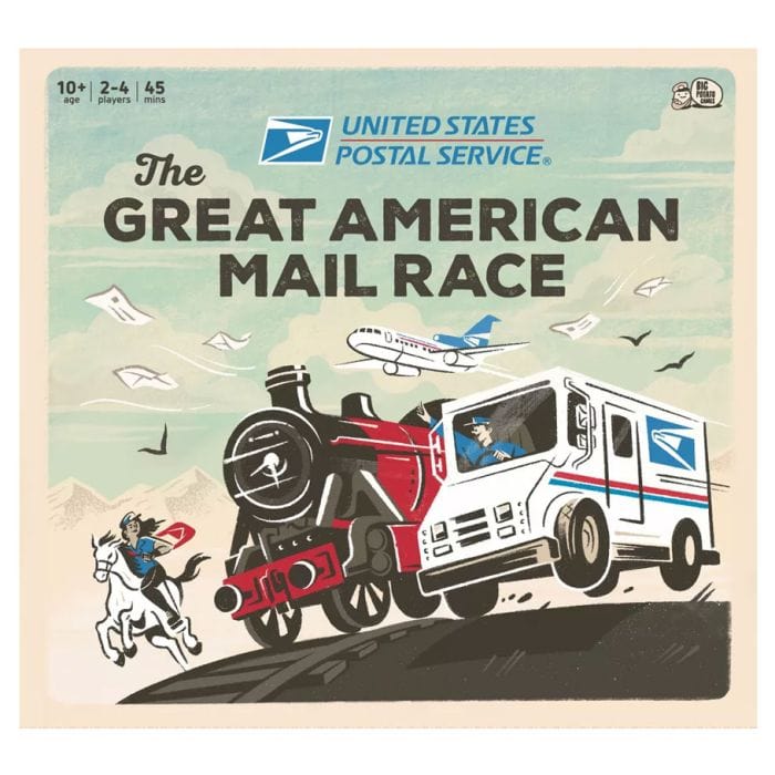 Big Potato Games USPS The Great American Mail Race - Lost City Toys