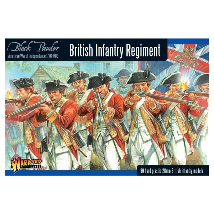 Black Powder: American War of Independence: British Infantry Regiment - Lost City Toys