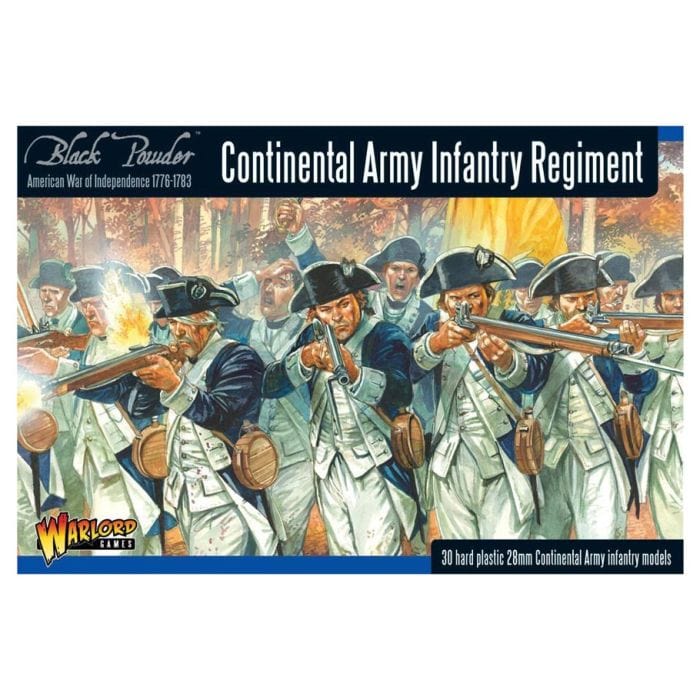 Black Powder: American War of Independence: Continental Infantry Regiment - Lost City Toys