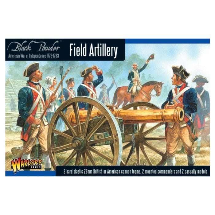 Black Powder: American War of Independence: Field Artillery and Commanders - Lost City Toys