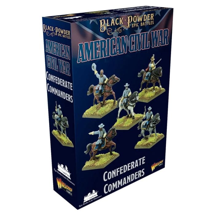 Black Powder Epic Battles: American Civil War Confederate Commanders - Lost City Toys