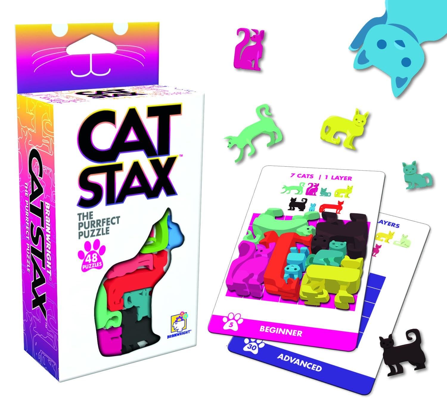 Brainwright Cat Stax - Lost City Toys