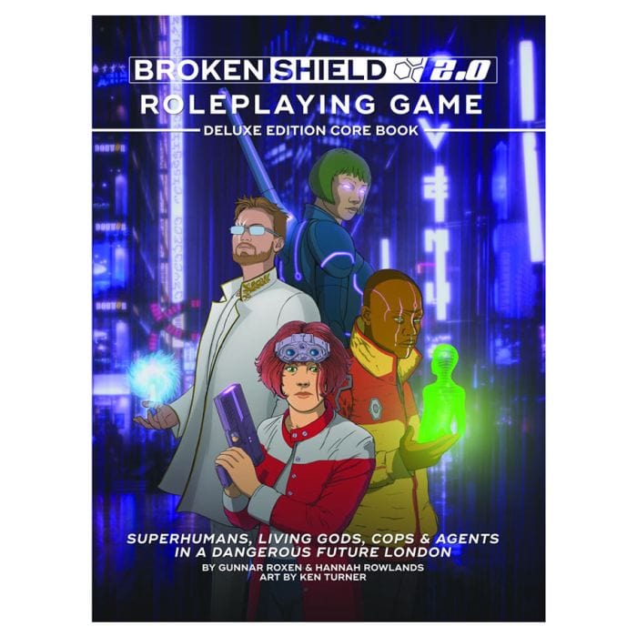 Broken Shield Roleplaying Game: Deluxe Edition Core Book (Hardcover) - Lost City Toys