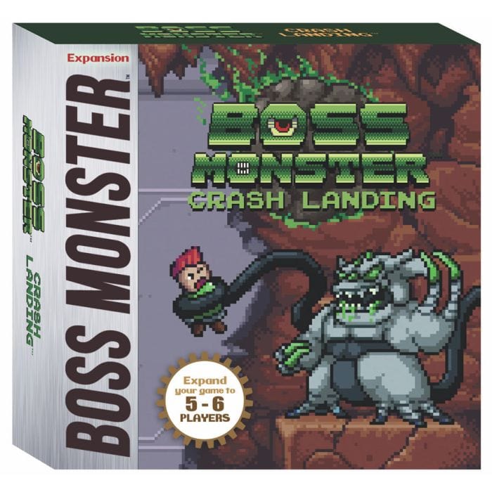 Brotherwise Games Boss Monster: Crash Landing Expansion - Lost City Toys