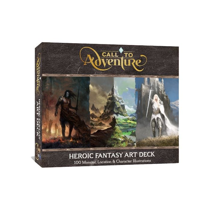Brotherwise Games Call to Adventure: Heroic Fantasy Art Deck - Lost City Toys