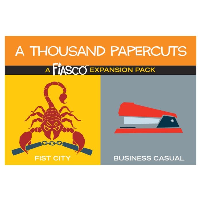 Bully Pulpit Games Fiasco Expansion Pack: A Thousand Papercuts - Lost City Toys