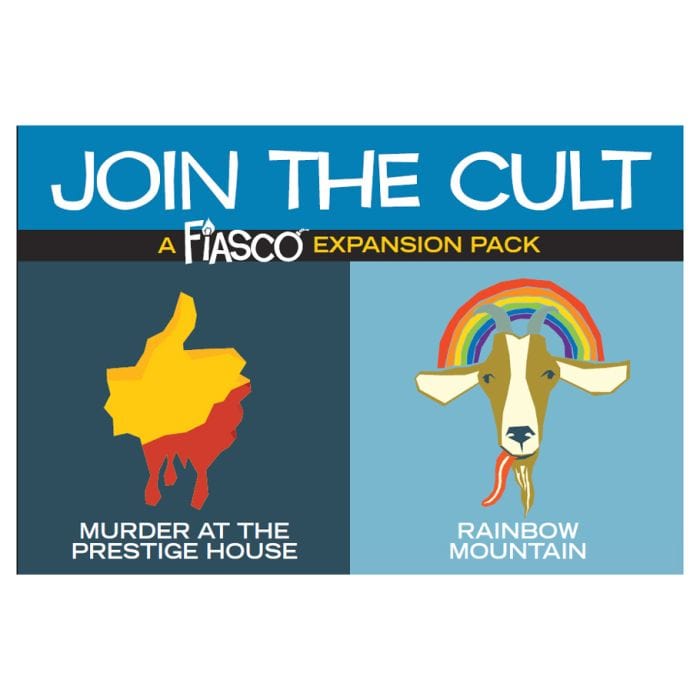 Bully Pulpit Games Fiasco Expansion Pack: Join the Cult - Lost City Toys