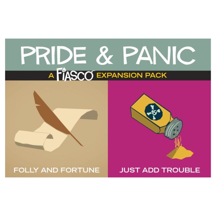 Bully Pulpit Games Fiasco Expansion Pack: Pride & Panic - Lost City Toys