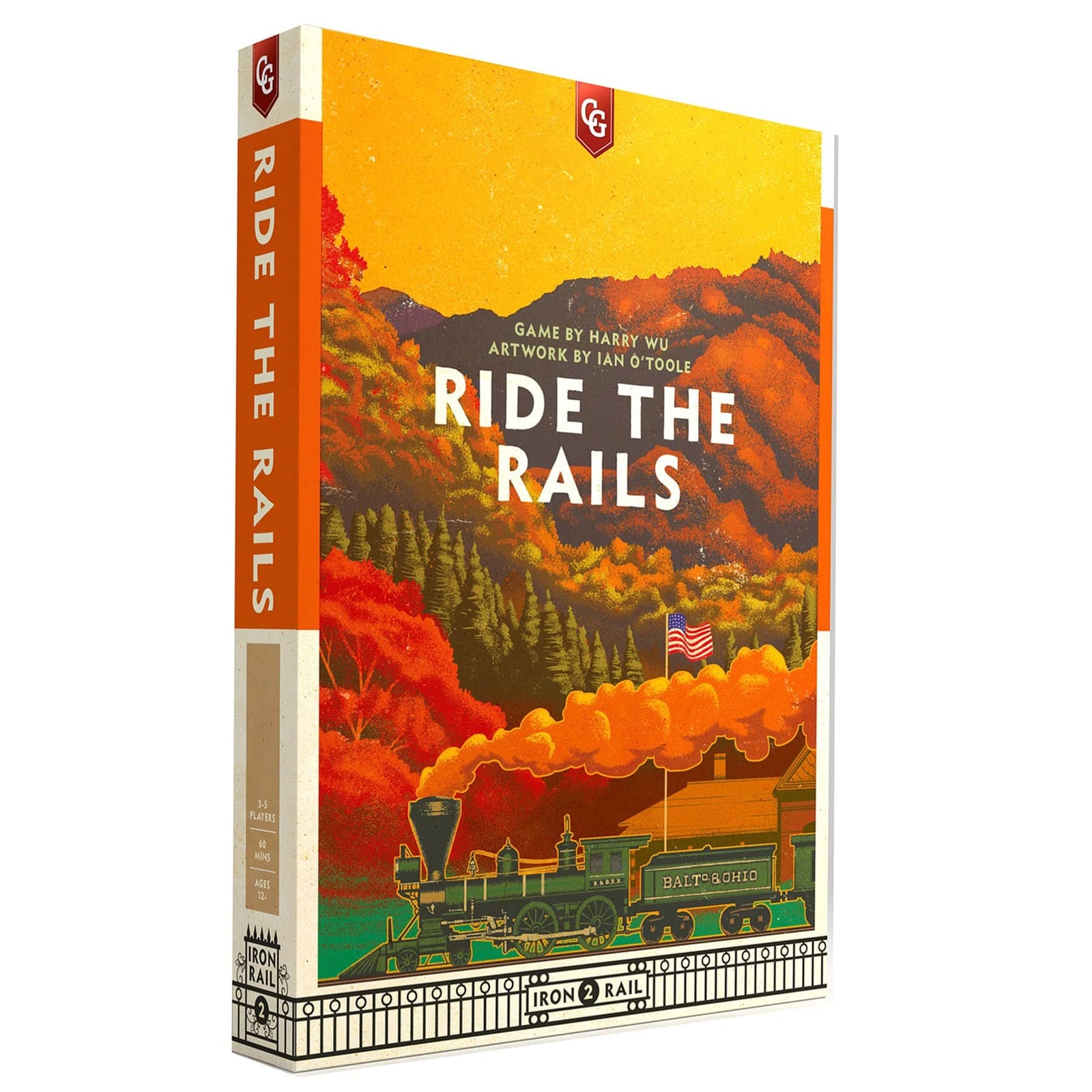 Capstone Games Iron Rail: 2 - Ride the Rails - Lost City Toys