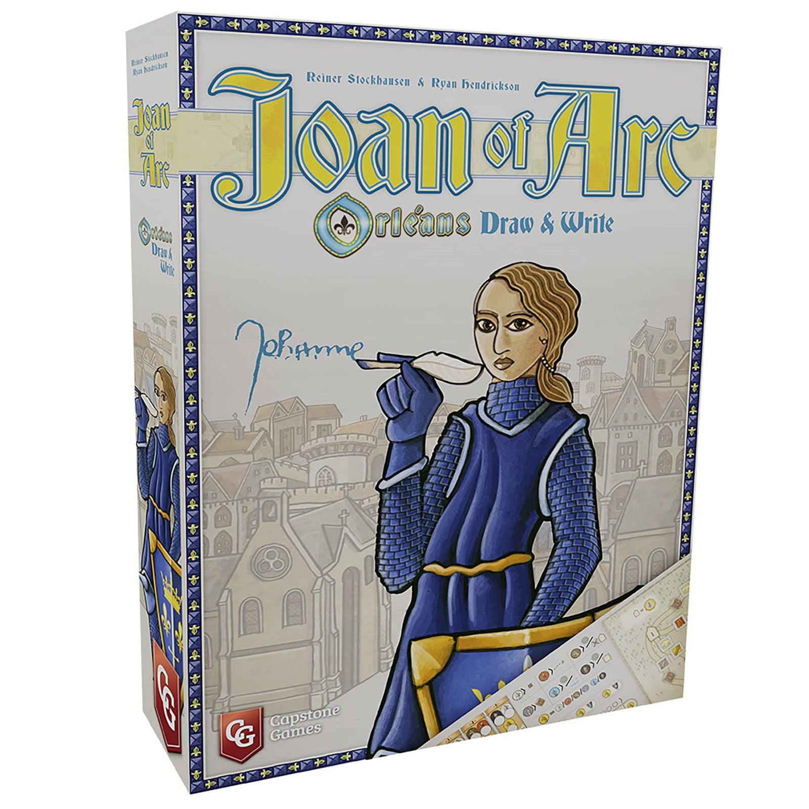 Capstone Games Joan of Arc: Orleans Draw & Write - Lost City Toys