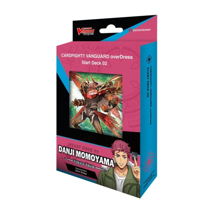 Cardfight Vanguard: overDress: Danji Momoyama - Tyrant Tiger Starter Display - Lost City Toys